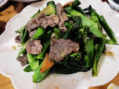 芥兰炒牛肉-南记食粥坊·宵夜大排档(莲花总店)