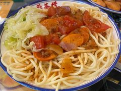 芝士肠肉酱意粉-港爺茶檔·茶餐厅(东晓南路店)