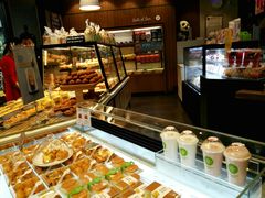 面包甜点陈列柜-爱达乐面包生日蛋糕(华油路店)