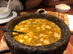 石锅鸡汤豆腐-绿茶餐厅(华联万柳店)