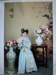 -后宫·古装汉服京剧儿童亲子全家福摄影