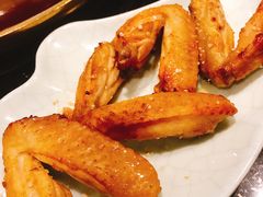 秘制烤鸡翅-猪啊牛呀羊啊铜盘烤肉(正大广场店)