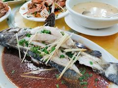 请蒸石斑鱼-浩海美食店(闸坡店)