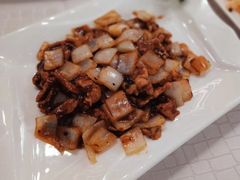 豉油炒肉片-西苑饭店·蓬莱春餐厅
