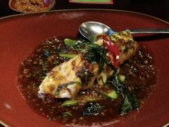 清蒸鳕鱼配罗勒汁-红泰·泰精选·特色料理(中山路店)