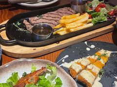 澳洲谷饲黑安格斯西冷牛排-澳骄 Aussie Kitchen·手工披萨·西餐(国大店)