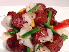 陈皮爆澳洲牛柳粒-龙景轩(香港四季酒店)