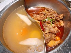 特色牛杂鸳鸯锅-左庭右院鲜牛肉火锅(苏州园区永旺店)