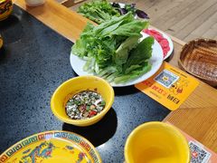 茼蒿-银同牦牛肉火锅