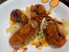 干煎美极罗氏虾-猪肉婆私房菜(华侨城店)