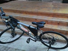 -道路口单车爱瓦士dahon大行