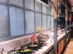 自助取餐区-比格比萨自助(万柳华联店)