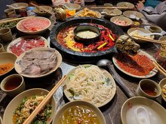 -渝大狮毛肚老火锅(遂宁万达店)