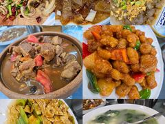 菠萝咕老肉-虹海圣肉饼店家常菜馆