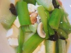 三鲜丝瓜豆腐-怡园饭店-餐厅(四望亭店)