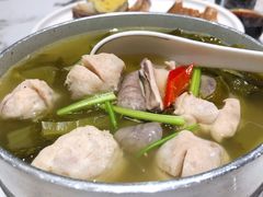 酸菜粉肠鱼丸煲-澄记狮头鹅安粮店