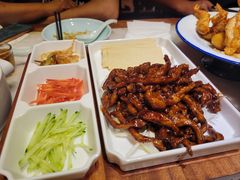 大厨京酱肉丝-小吊梨汤·北京菜·烤鸭(鸟巢店)
