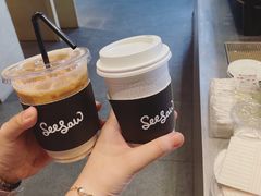 抹茶拿铁-Seesaw Coffee(苏州中心店)