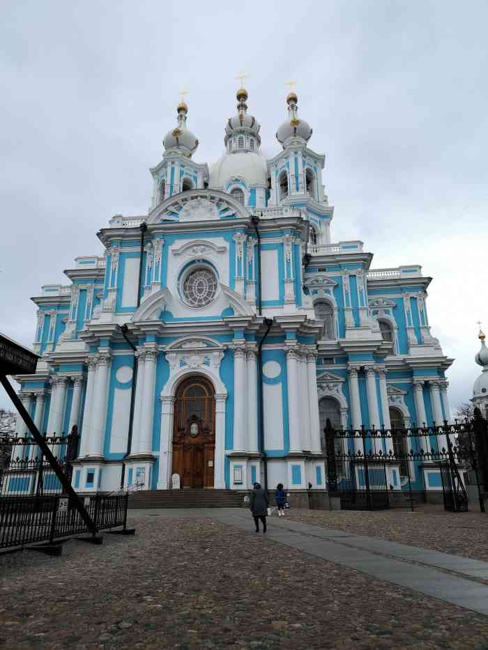 斯莫尔尼大教堂-"#点评有礼#这个教堂或者按导游说的这里.