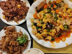 孜然羊肉-清真宏玉祥黄门脸餐厅(华荫东里店)