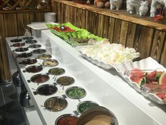 自助调料区-草原塞蛮羊火锅城(港湾店)