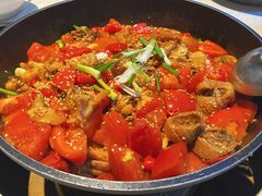 -贵州辣子鸡番茄鸡