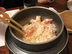 蟹肉釜饭-蟹道乐(京都本店)