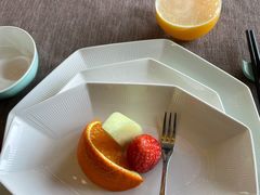 餐前水果-世博源公馆·本帮融合菜·主题包厢·江景餐厅
