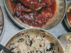 -草家酱蟹炭火烤肉店(珲春南路二店)