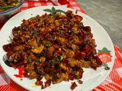 乾隆辣子鸡-荆九爷爆炒桥头三嫩(夫子庙店)