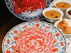 手切鲜羊后腿-北京老门框爆肚涮肉馆(锦业路店)
