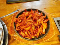 辣炒芝士鸡爪-包装马车·韩国料理·포장마차