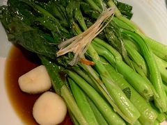 白灼菜心-绿茶餐厅(崇文门新世界店)