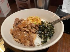 日式五花肉拌饭(新)-新石器烤肉(中房金谊广场店)