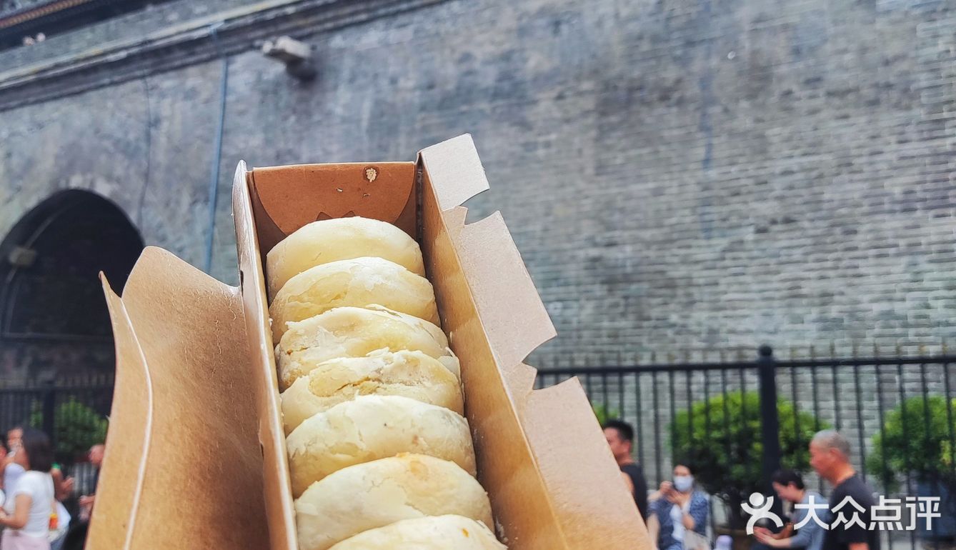西安旅游必打卡绿豆糕！