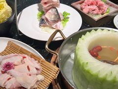 -得意咚瓜·顺德鱼生·冬瓜火锅(深圳首店)