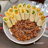 给家人做饭🍲京酱肉丝|肉末炖豆腐|荷塘月色