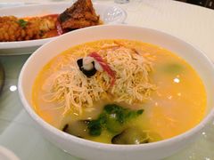 蟹黄煮干丝-怡园饭店-餐厅(四望亭店)