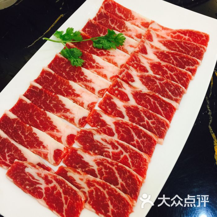 四季麒麟荟海鲜火锅酒家特级雪花牛肉图片 - 第46张