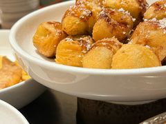 干果糖霜冰川茄子-庐灶江南·江南菜·四合院Bistro(东直门·华侨夜泊君亭店)