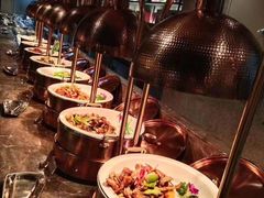 自助取餐区-韩京炭火烤肉自助料理(柯桥万达店)