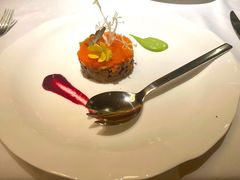 黑鱼籽木瓜牛肉塔塔-王品牛排(常州吾悦广场店)