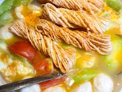 丝瓜烧馓子-永安鱼庄·镇江菜(丁卯店)