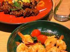 脆甜海虾鲜果青蔬沙拉-幸薈飯堂