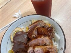鹅肉拼鹅肝饭-狮头牌卤味研究所·卤味饭(花城汇南区店)