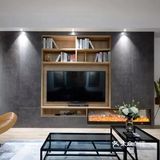 布置出一个低调奢华的华丽空间感。