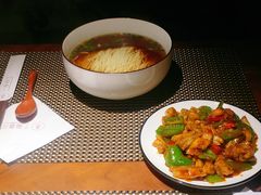 酱爆牛蛙大肠面-十面春风·江南面馆(崇宁路店)