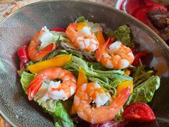 鲜虾沙拉-BROWNSTONE布朗石西班牙餐厅(富城店)