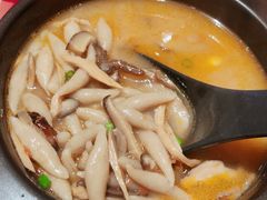蘑菇汤莜面鱼鱼-西贝(东城万达广场店)
