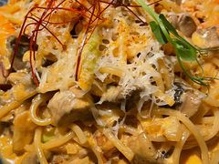 芝士蘑菇鲜虾意大利面-BE BRIGHT KITCHEN(正佳广场店)